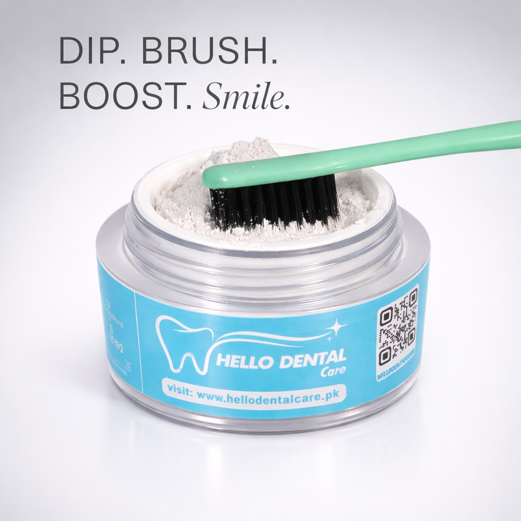 Hello Teeth Whitening Powder (UK Dentist Approved🏆)